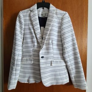 NWT Adrienne Vittadini Nautical Blazer